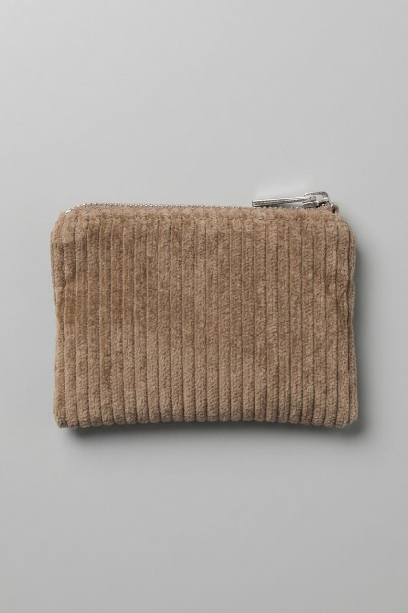 Camel Corduroy Wallet