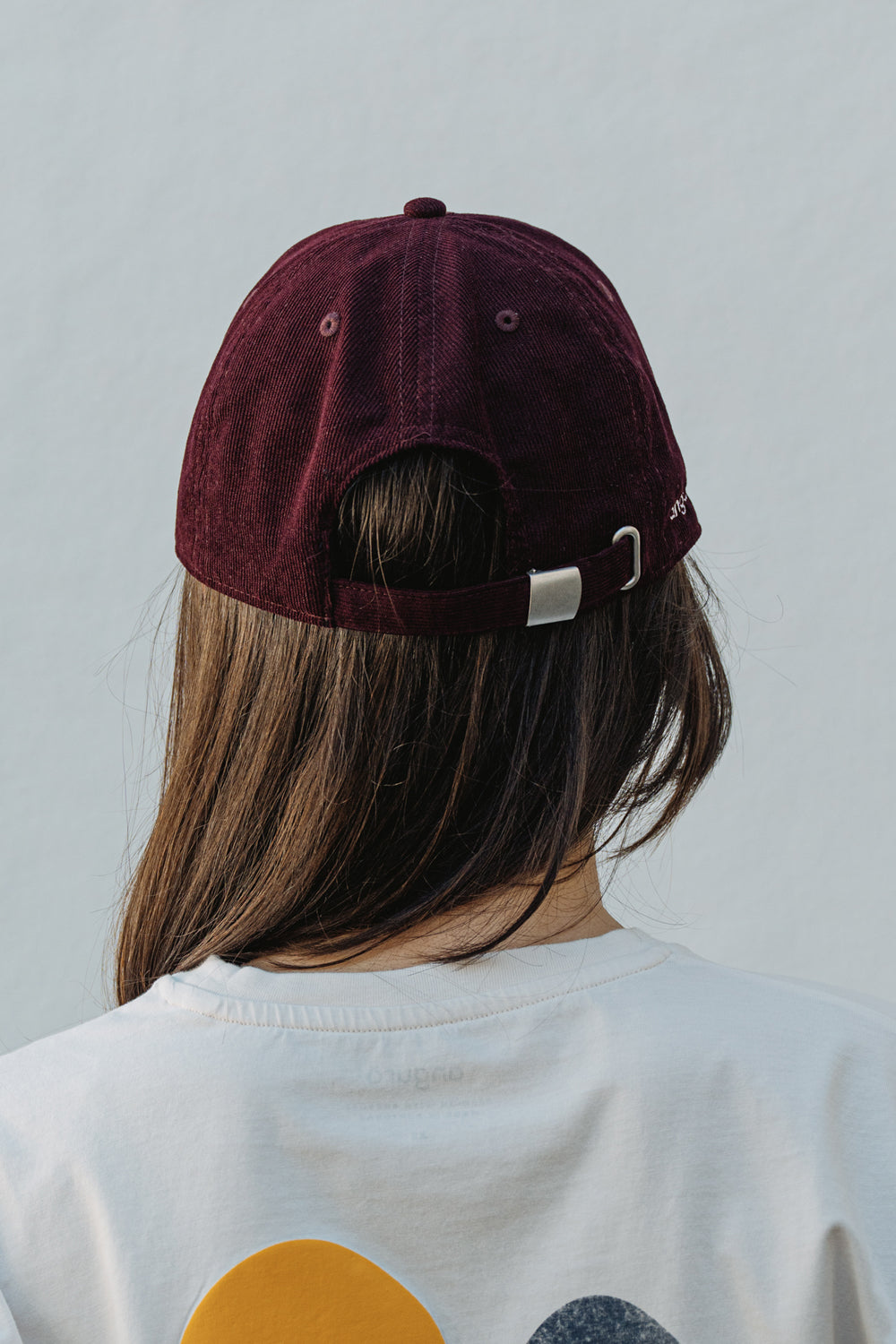 Corduroy Cap - Burgundy