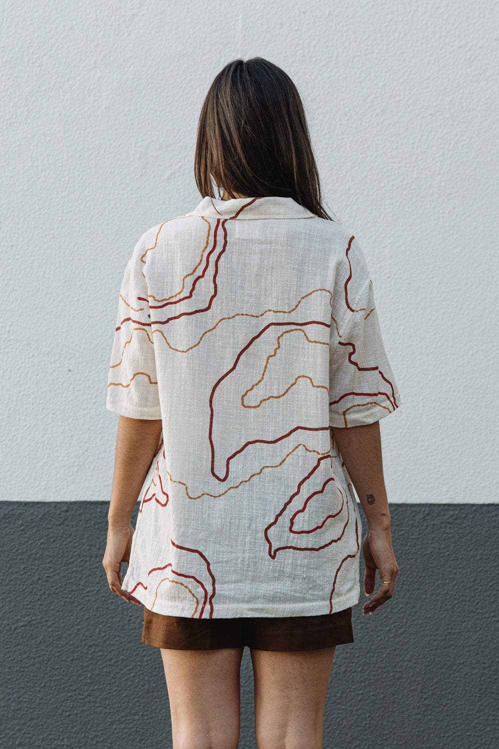 Short Sleeve Linen Shirt