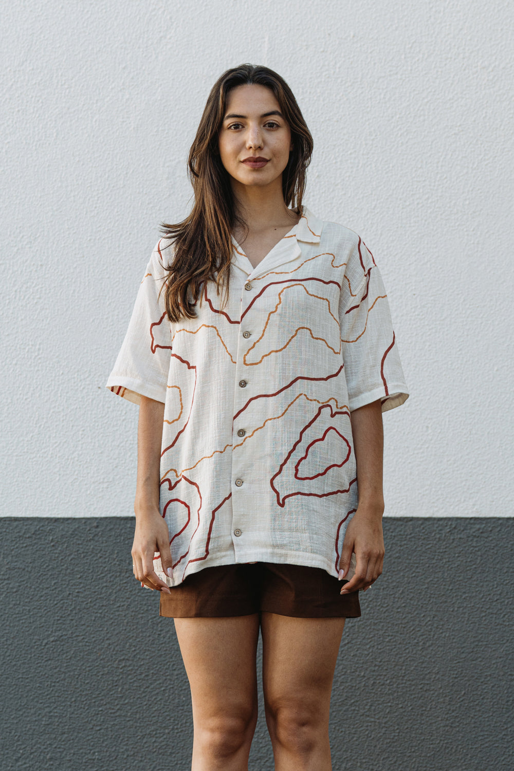 Short Sleeve Linen Shirt