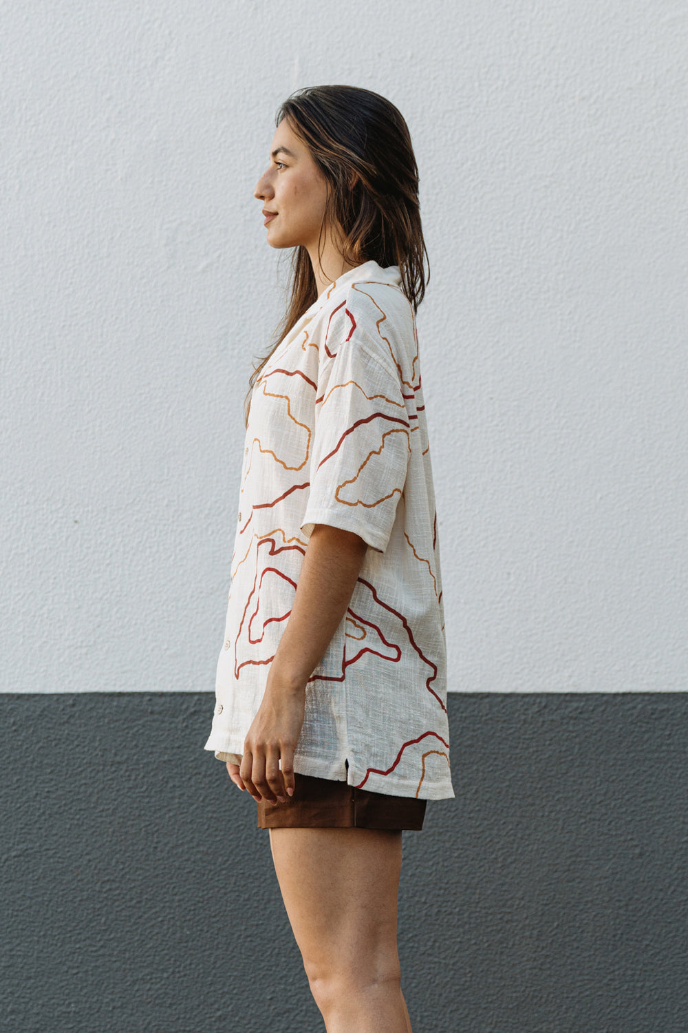 Short Sleeve Linen Shirt