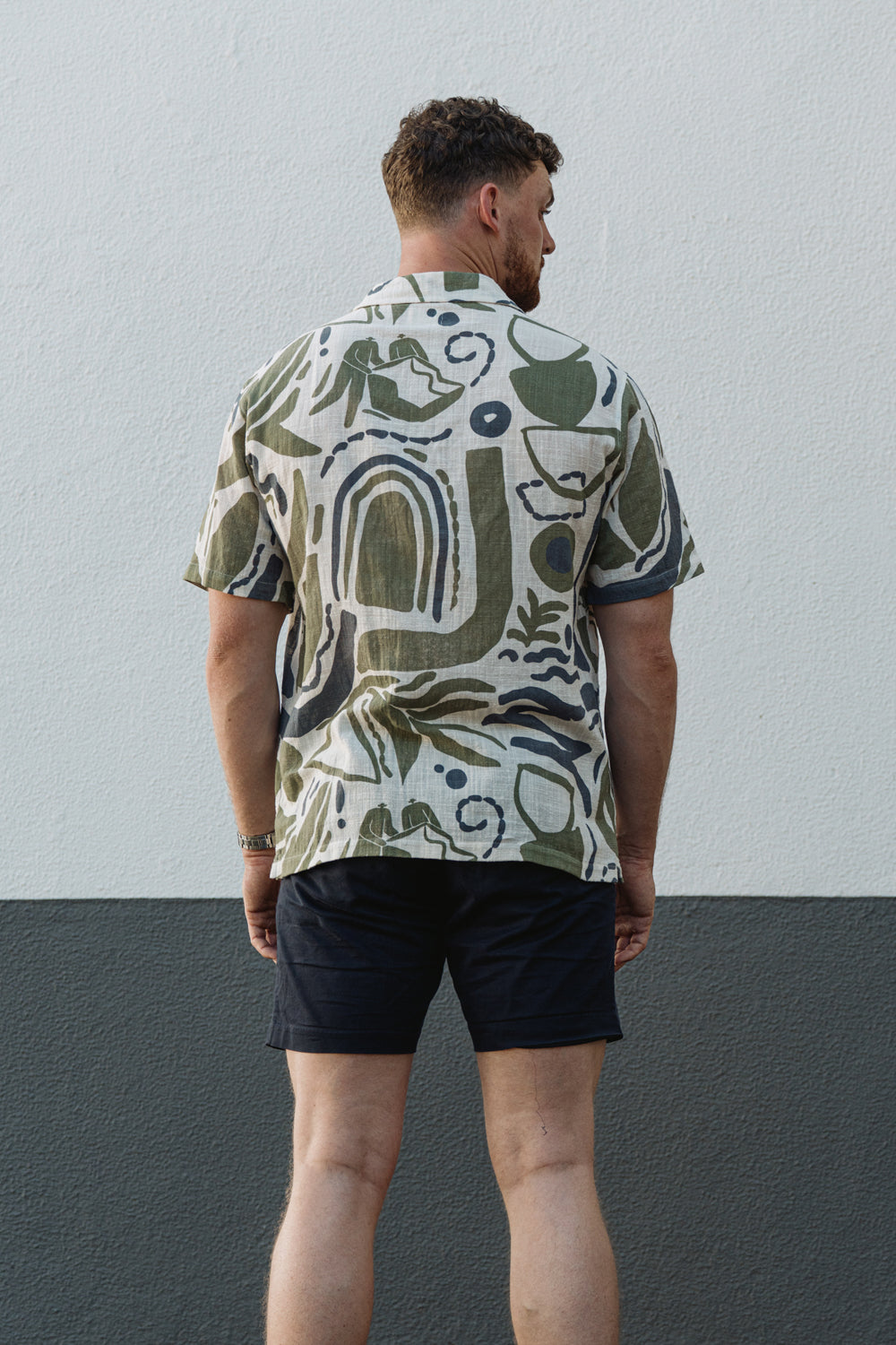 Short Sleeve Linen Shirt