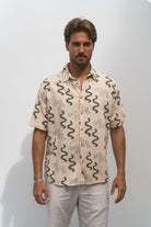 The Azores Landscapes Linen and Organic Cotton Shirt - The Azores Collection - angurä