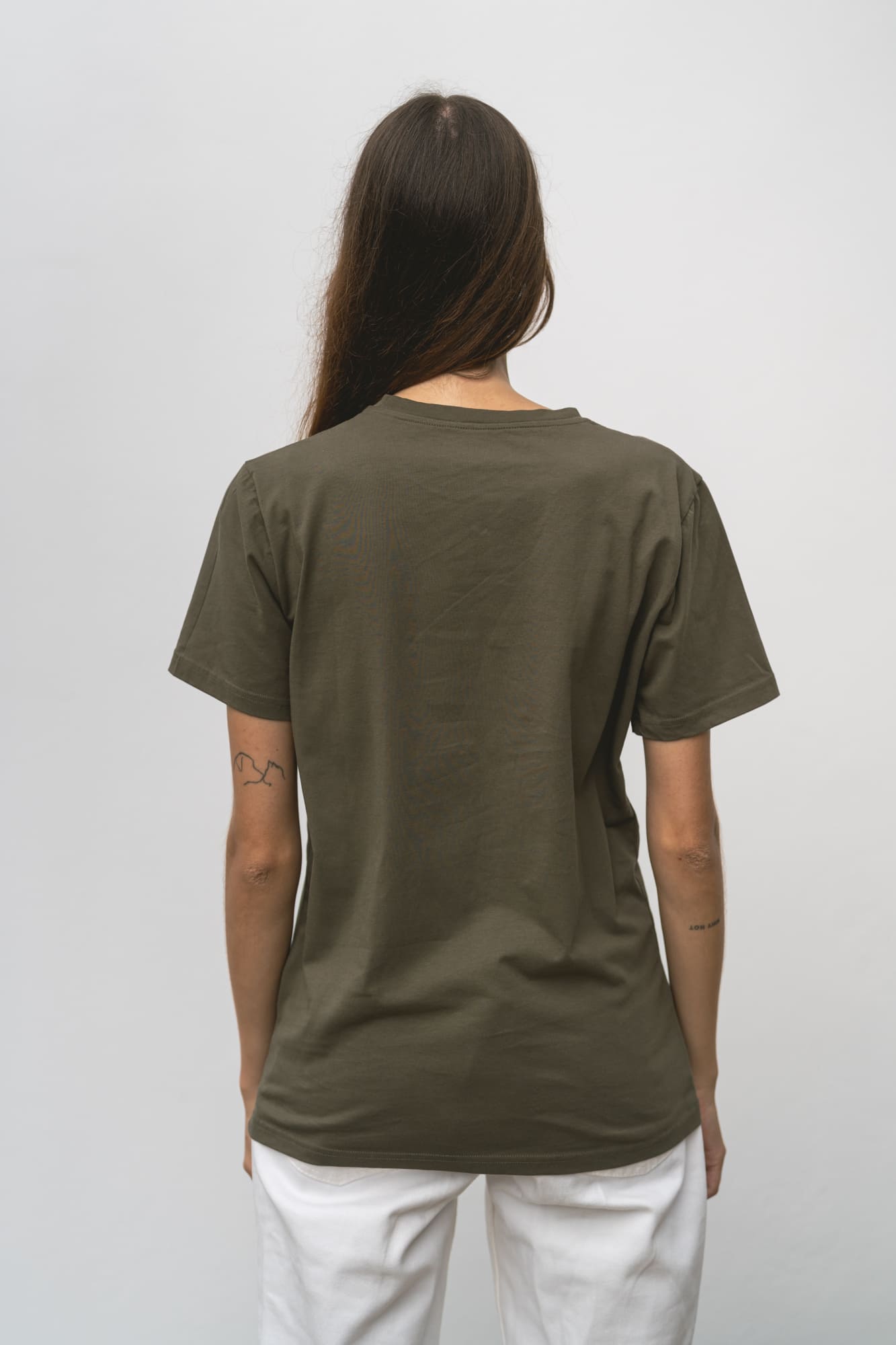 Sloth - Khaki Organic Cotton T-shirt - angurä