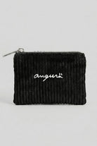 Black Corduroy Wallet