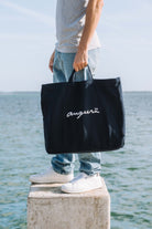 Navy Canvas Tote Bag