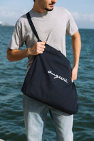 Navy Canvas Tote Bag