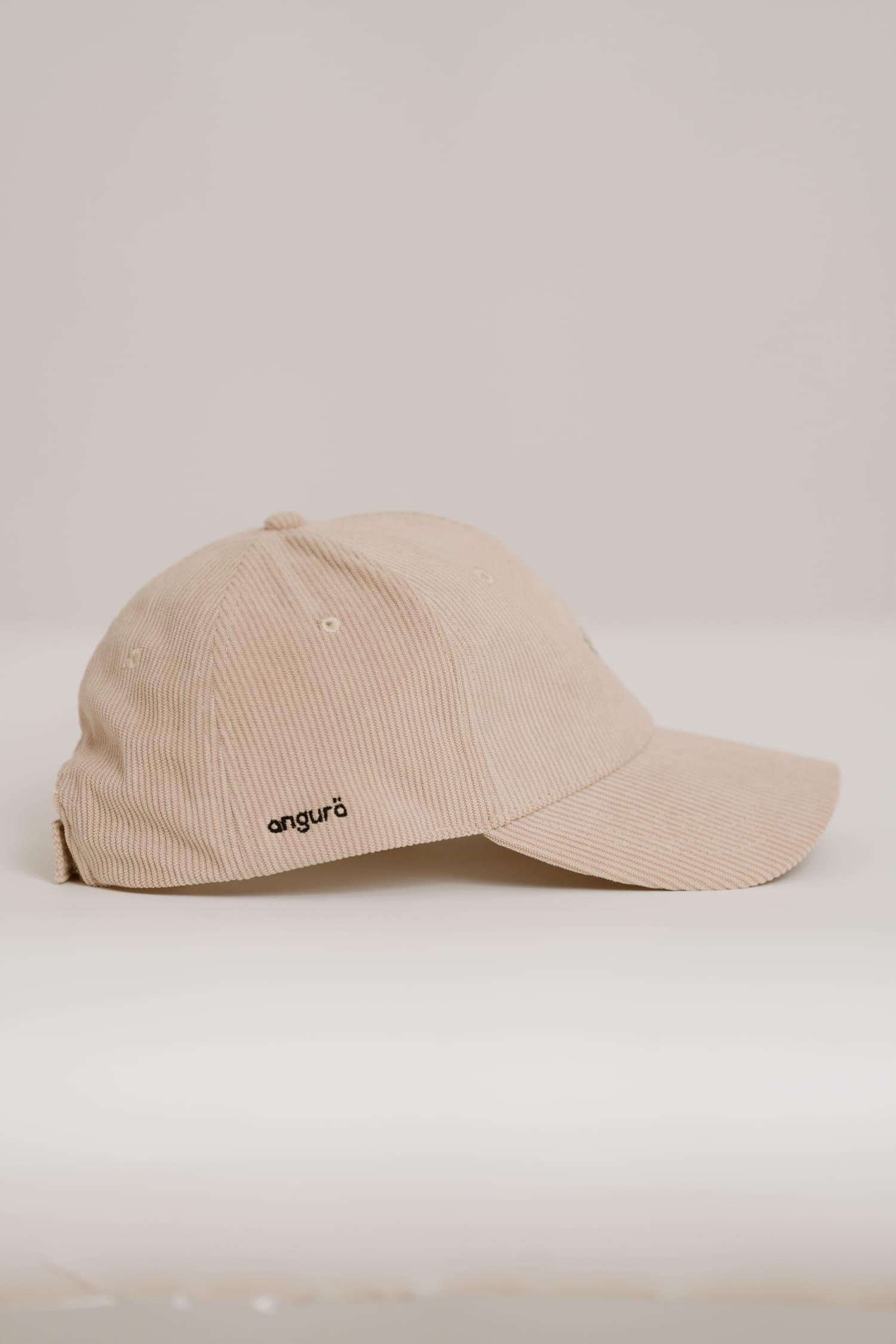 Off White Giant Panda - Corduroy Cap - angurä