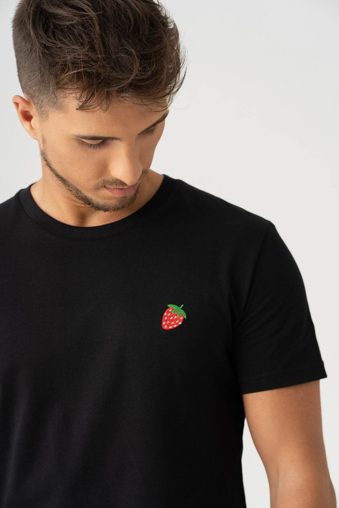 Black Strawberry - Organic Cotton T-shirt - angurä